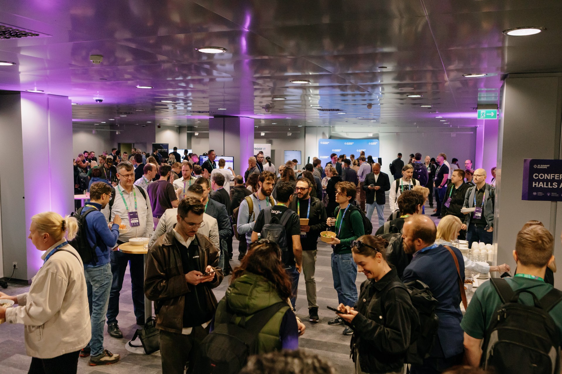 Networking lounge